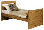 Classic Solid End Half Bunk Bed