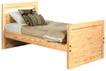 Classic Solid End Half Bunk Bed