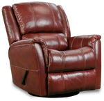 Unit 188 Swivel Glider Recliner Leather