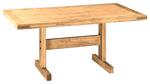 Classic 63" Dining Table Solid Wood