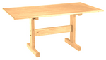 Classic 63" Dining Table Veneer Top