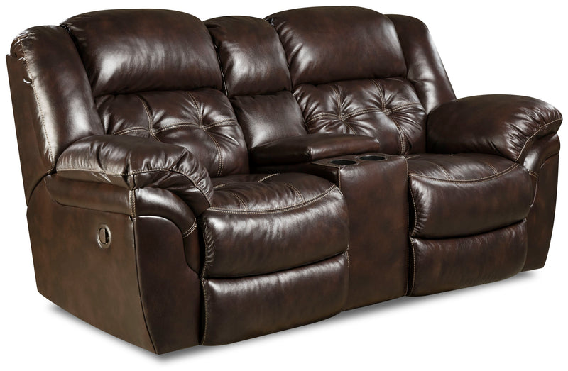 Unit 155 Double Reclining Loveseat Leather