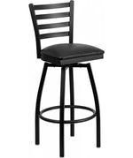 Hercules Ladder Back Swivel Bar Stool