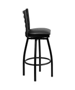 Hercules Ladder Back Swivel Bar Stool
