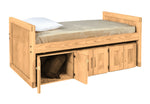Classic Firehouse Bed with Storage Lockers