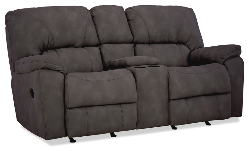 Unit 204 Double Reclining Rocking Loveseat
