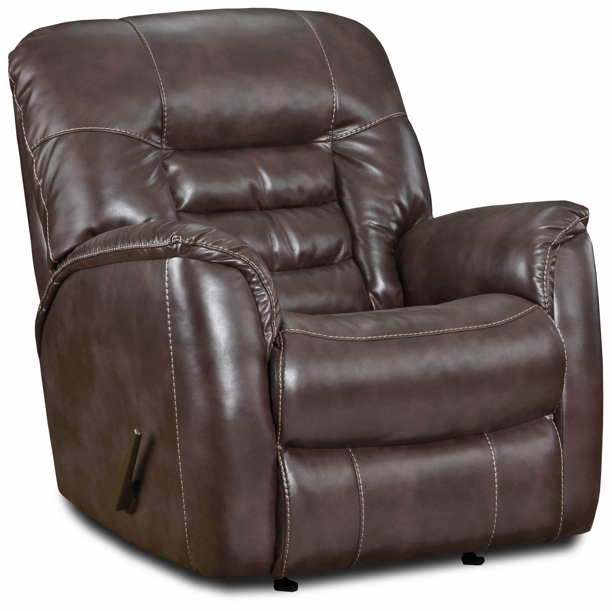 Unit 208 Heavy Duty Vinyl Rocker Recliner Fire Station Outfitters