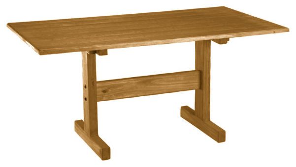 Classic 63" Dining Table Veneer Top