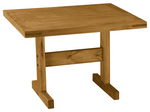 Classic 42" Dining Table Solid Wood
